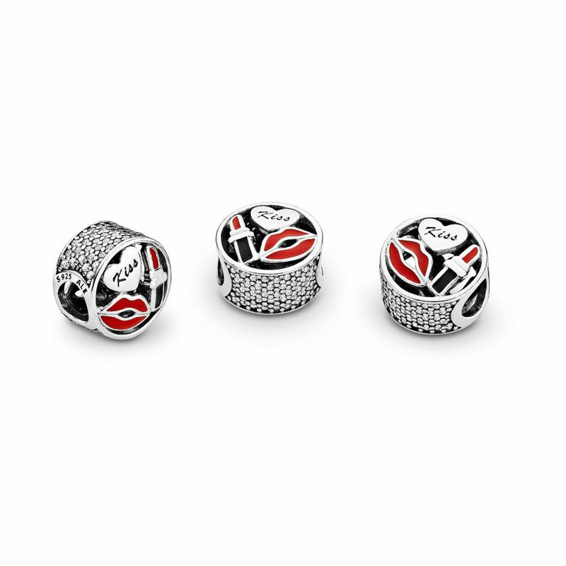 Pandora Glamour Kiss Charm Silver Egypt GC6380479